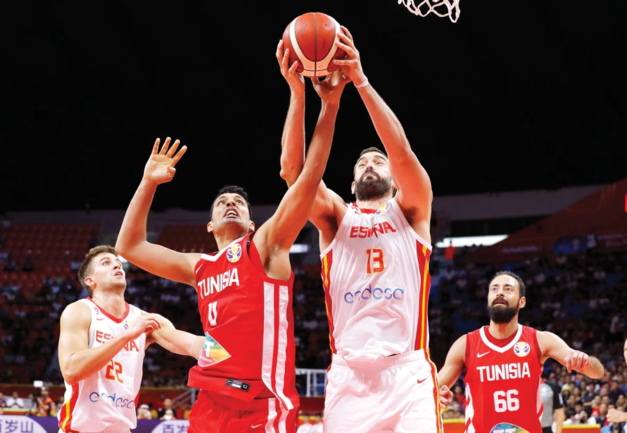 Rubio stars as Spain beat Tunisia in World Cup game