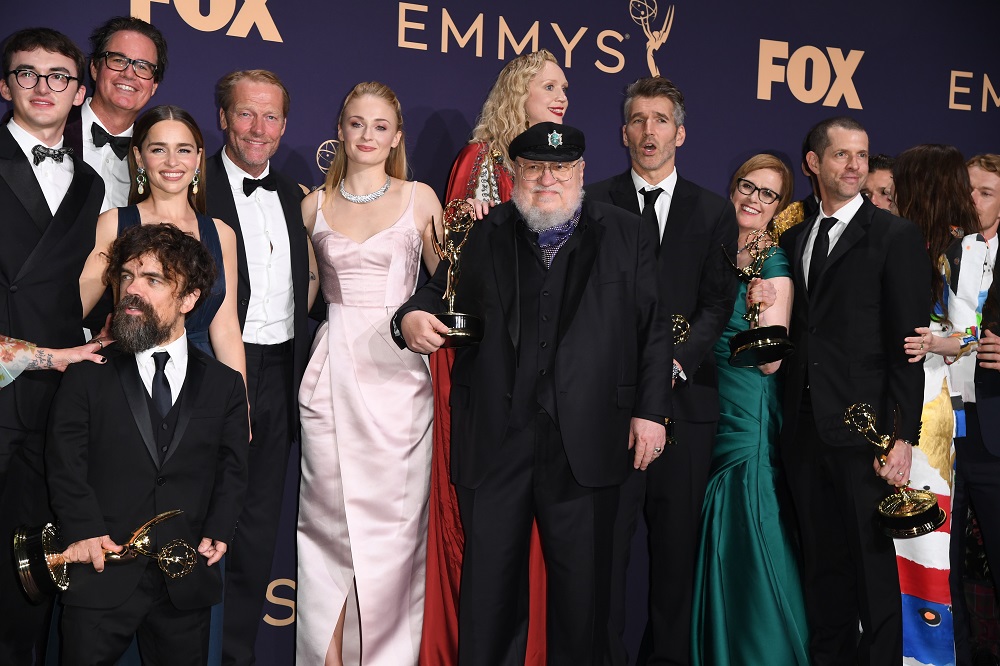 On the red carpet at the 71st Primetime Emmy Awards