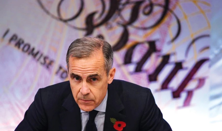 Bank of England Gov. Mark Carney believes that virtual currency is likely to replace the dollar as ‘king of the foreign exchange market.’ (AFP/File)