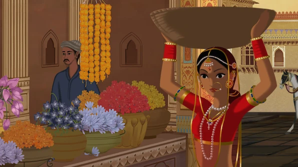 The color palette of the film is opulent and eye-catching. (Supplied)