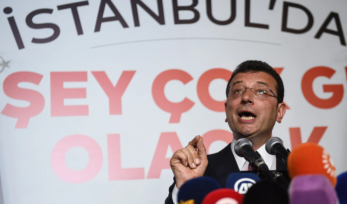 Istanbul Mayor Ekrem Imamoglu was told ‘know your place and your limits,’ (AFP)