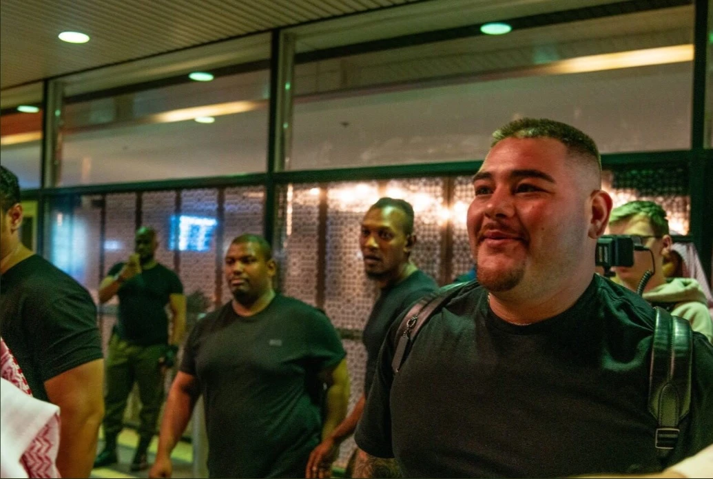 Boxing champs Andy Ruiz, Anthony Joshua land in Saudi Arabia ahead of Diriyah rematch