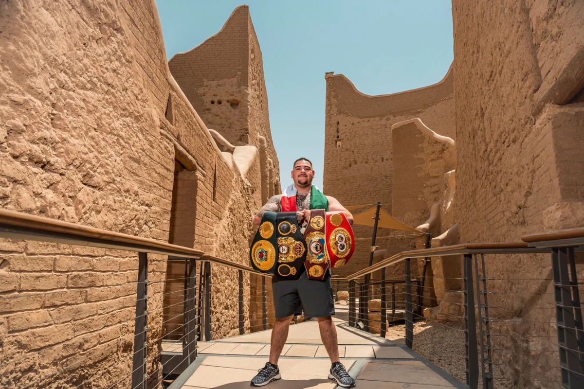 Andy Ruiz Jr ‘blessed’ to be in Saudi Arabia ahead of Anthony Joshua December rematch