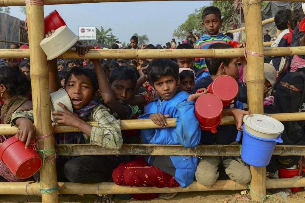 Some 740,000 Rohingyas were driven over the border to Bangladesh by a Myanmar military crackdown on the Muslim minority. (AFP)