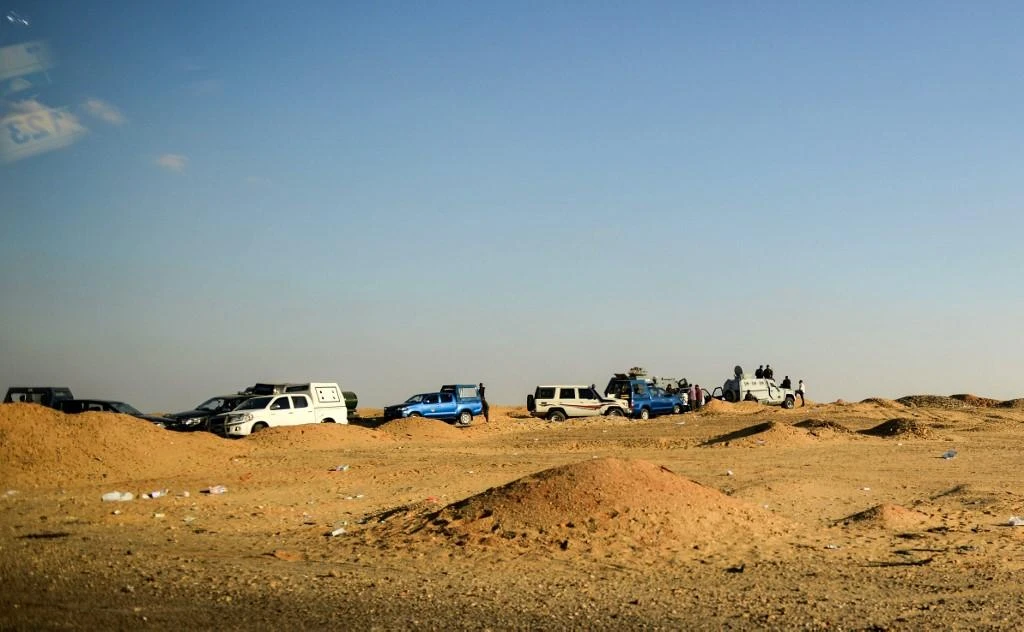 Six suspected extremists were killed on Thursday in a shootout with police near the Bahariya oasis southwest of the Egyptian capital. (File/AFP)