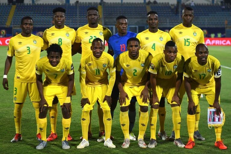 Zimbabwe, at the 2019 Africa Cup of Nations in Egypt, above, was defeated 1 – 0 by Somalia in Djibouti. (AFP Photo)