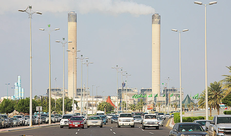 Just as the chimneys have been a landmark on Jeddah’s Red Sea coast since the 1970s, so the ending of their smoke emissions is another landmark, as the Kingdom’s Vision 2030 transforms the country’s potential. (Shutterstock)