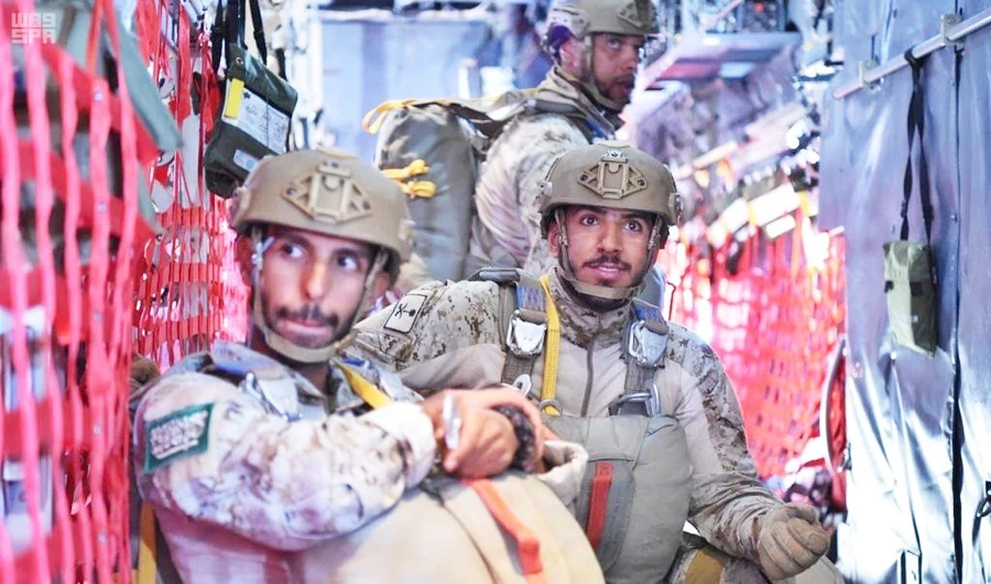 Saudi forces hone combat skills during military exercise in Jordan