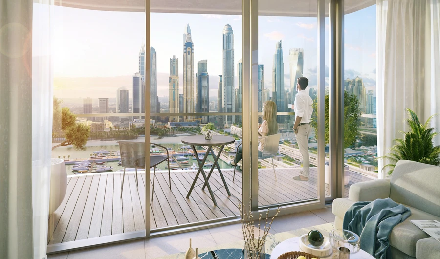 ‘South Beach’ is a residential beachfront development in Emaar Beachfront offering a blend of cosmopolitan living and serene seaside lifestyles.