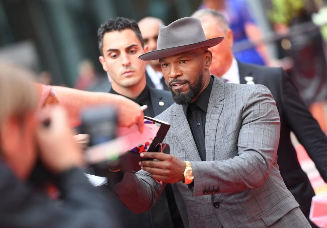 US actor Jamie Foxx co-stars with Michael B Jordan in the upcoming film “Just Mercy.” (AFP)