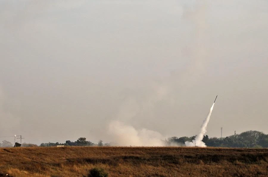 Israel military statement said several rockets were fired at its territory from Syria. (File/AFP)