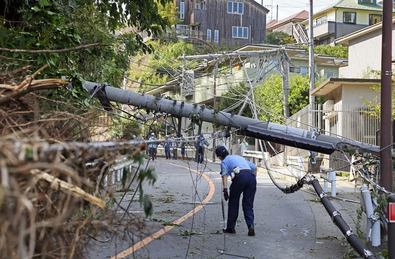 Typhoon stranded 17,000 at Tokyo airport: operator