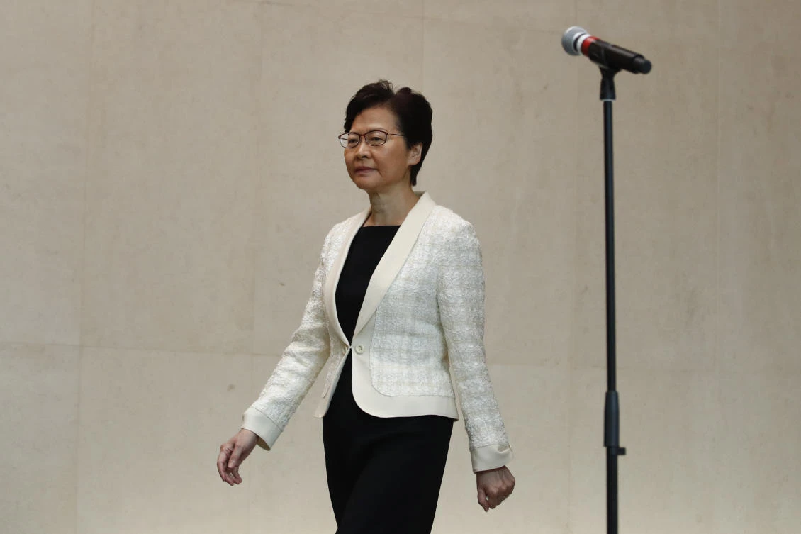 Hong Kong leader tells US not to ‘interfere’ after fresh protests