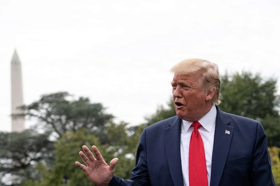 President Donald Trump declared Monday that the US peace talks with the Taliban are now “dead.” (File/AFP)