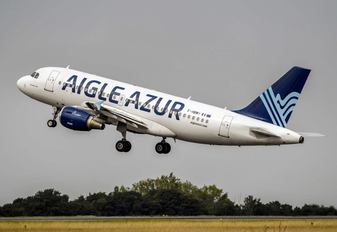 Aigle Azur airline is in cessation of payments and placed into receivership. (AFP)