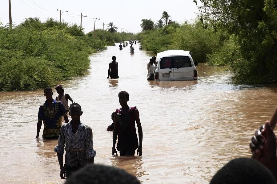 The flood crisis comes at a time of huge transition for Sudan. (File/AFP)