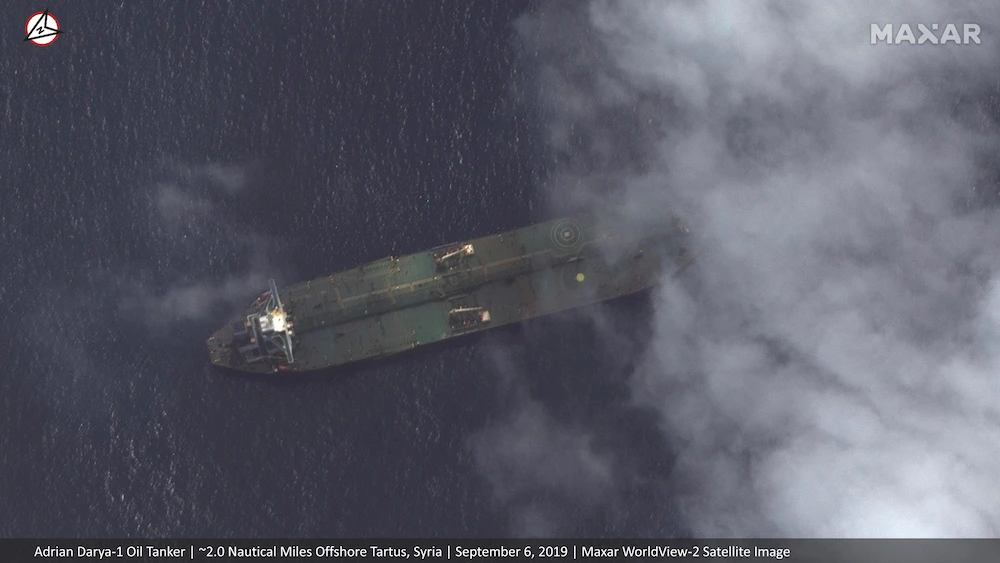 Britain summons Iranian ambassador after oil tanker offloads in Syria