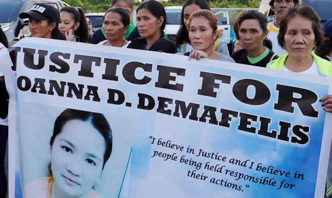Manila hails conviction of Filipina’s murderer in Syria