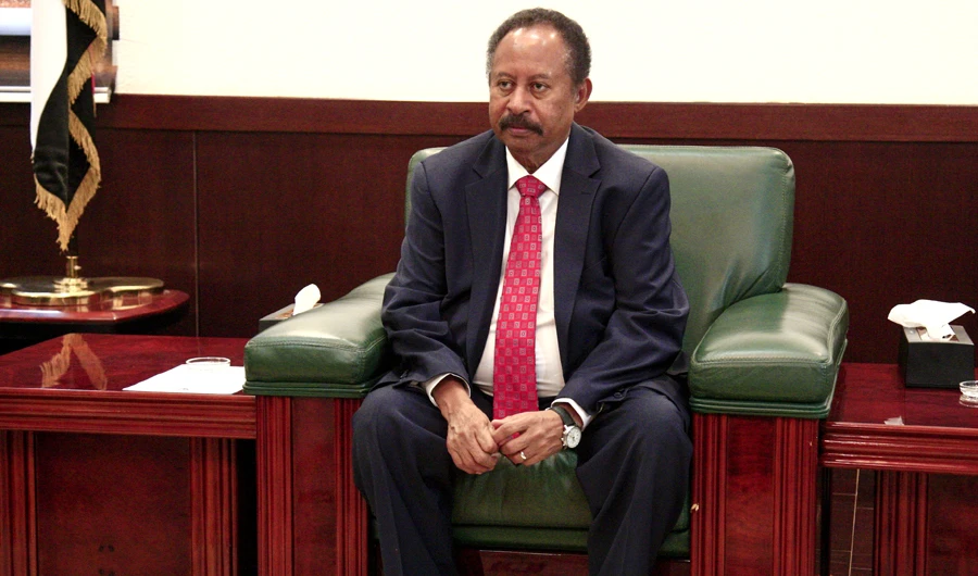 Abdalla Hamdok will travel to Juba on Thursday and return the next day. (AFP)