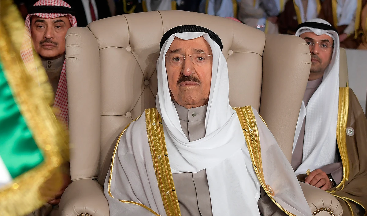 Emir Sheikh Sabah Al-Ahmad Al-Sabah has left hospital. (AP)