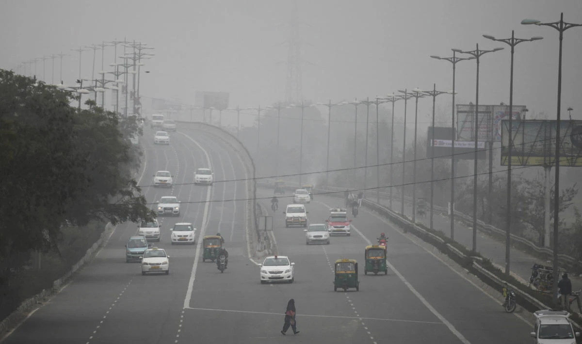 Air quality index of Delhi is generally moderate between January and September but deteriorates to very poor and severe between October and December. (AP)