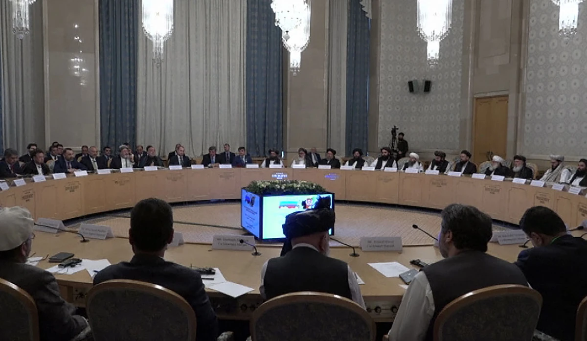 Taliban delegation arrives in Moscow after US declared peace process dead