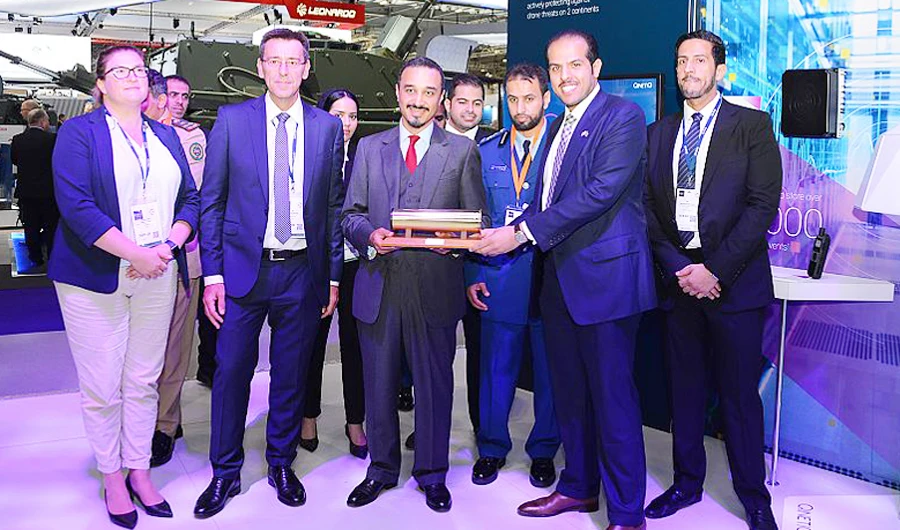 Prince Khalid inspected the Saudi Arabian Military Industries’ (SAMI) pavilion. (SPA)