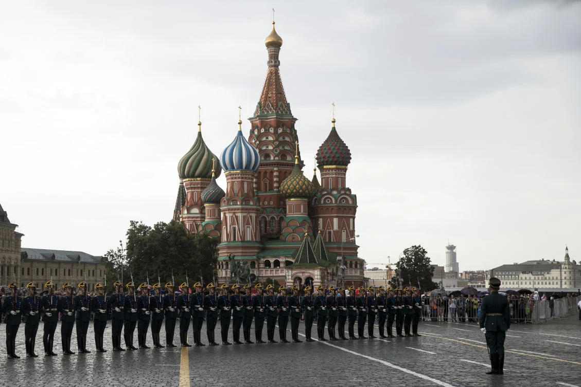 The Russian president’s special representative for Afghanistan Zamir Kabulov hosted a Taliban delegation in Moscow, foreign ministry statement said. (AP)