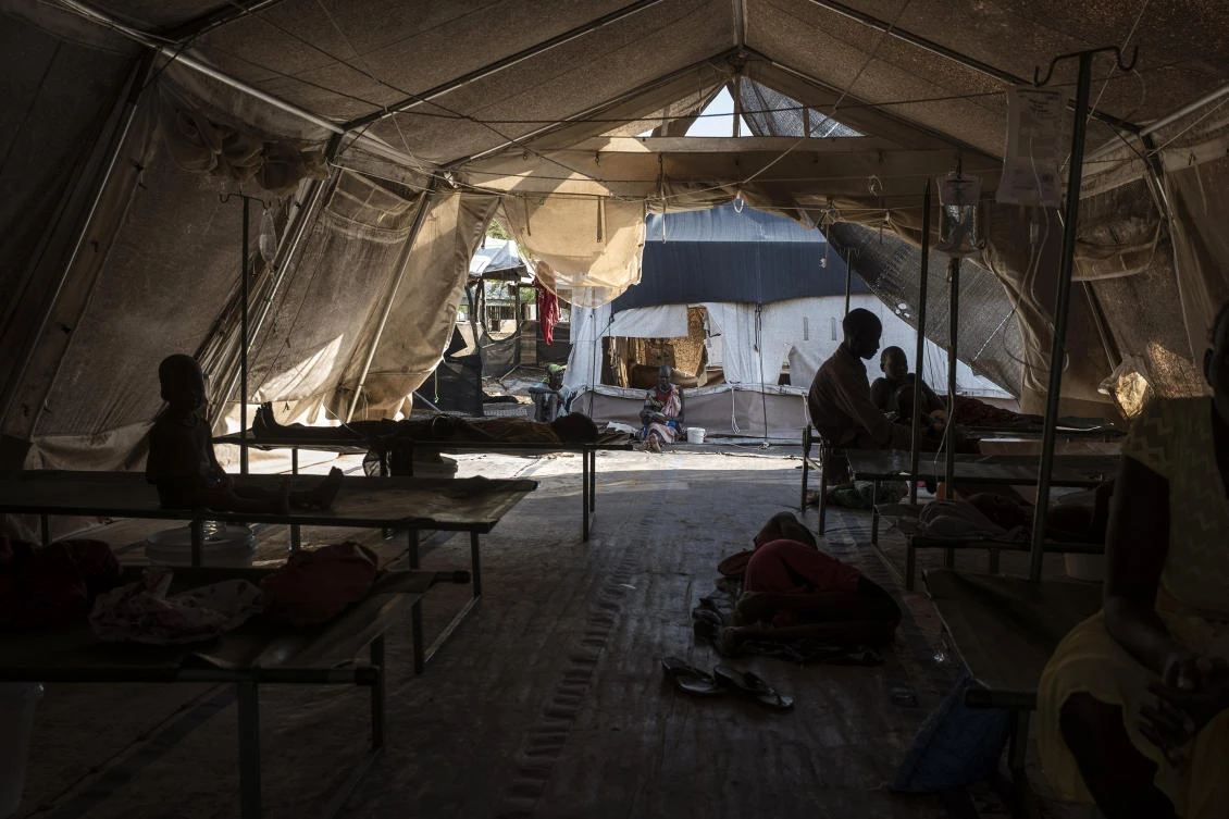 The World Health Organization (WHO) said it was working closely with Sudanese health authorities and other partners to respond to cases of cholera in Blue Nile State in south-eastern Sudan. (File/AFP)