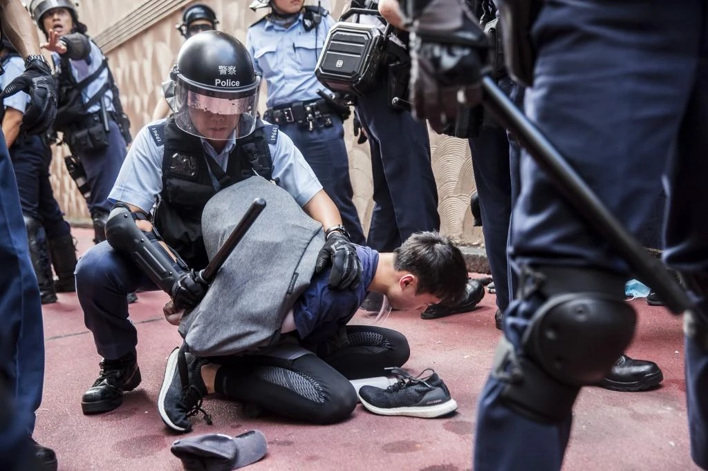 The Chinese-ruled territory has been rocked by weeks of sometimes violent pro-democracy protests. (AFP)