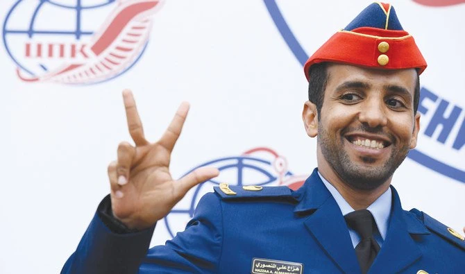 Among other things, Al-Mansoori will study the effect of microgravity compared with gravity on Earth. (AFP)