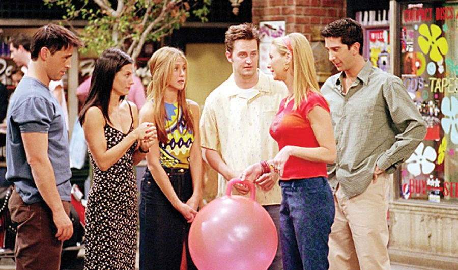 A scene from the popular Netflix show ‘Friends.’ (Facebook photo)