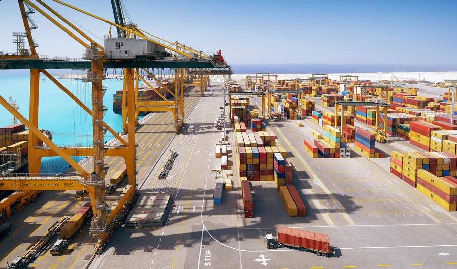 King Abdullah Port has been listed as the fastest-growing container port and one of the world’s 100 largest ports after less than four years of operation.