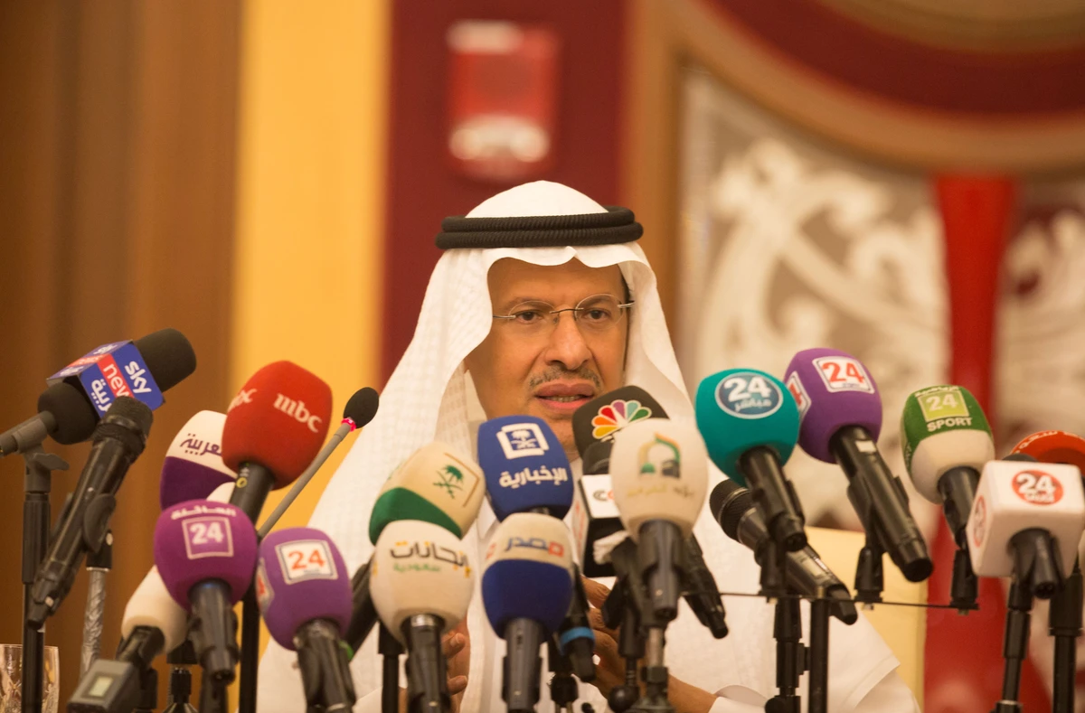 Saudi Energy minister Prince Abdulaziz bin Salman Saudi Arabia would keep its role as the secure supplier of global oil markets. (AN photo Adnan Mehdli)