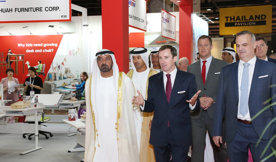 Sheikh Ahmed bin Saeed Al-Maktoum, president of Dubai Civil Aviation Authority, chairman and chief executive of Emirates Airline and Group, and chairman of Dubai Airports, inaugurated the first edition of Middle East Design and Hospitality Week (MEDHW) 2019 on Tuesday at Dubai World Trade Center.