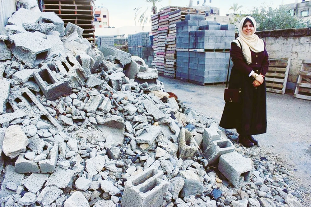 Engineer Majd Mashharawi says the people of Gaza are trapped in an open-air prison with no access to clean water, proper healthcare, reliable electricity, let alone houses. (Supplied)