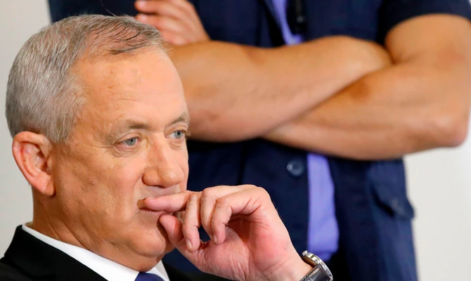 PLO expects less overt racism from a Gantz administration