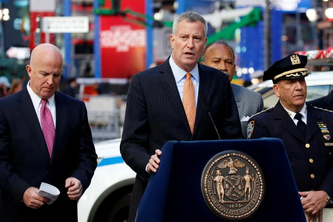 New York City Mayor de Blasio ends 2020 presidential bid