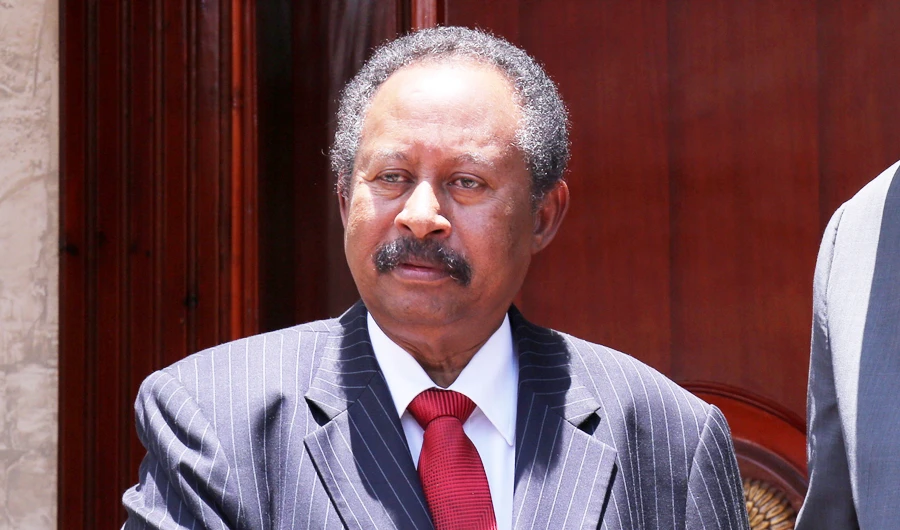 Sudan's prime minister Abdalla Hamdok. (Reuters)
