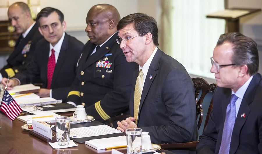 Secretary of Defense Mark Esper the US will strengthen Saudi Arabia’s ability to defend itself against any threats. (AFP)