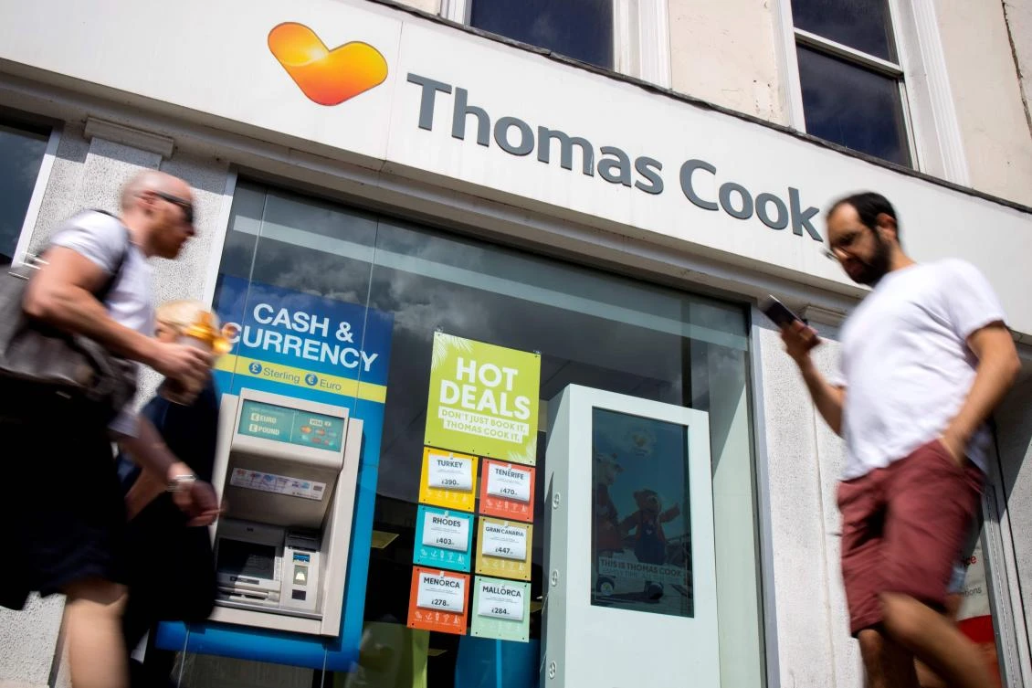 Travel giant Thomas Cook fails to find private funds to avert collapse