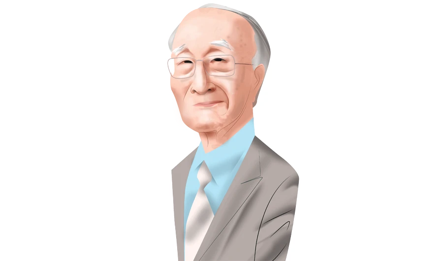 Nobuo Tanaka, president of Sasakawa Peace Foundation. (Illustration by Luis Grañena)