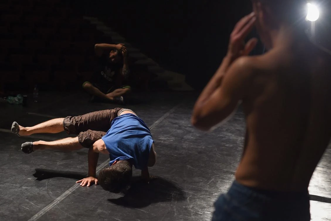 The French Cultural Center in Kabul is one of the few places where the mixed-gender Top Step crew are able to practice and feel relatively safe. (AFP)