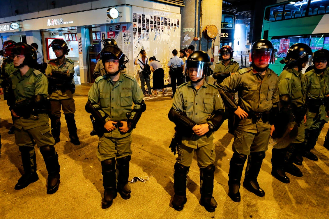 Amnesty International has called on the Hong Kong government to investigate police on the alleged use of force on demonstrators. (Reuters)