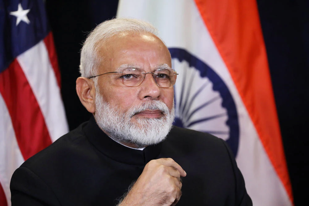For building more than 100 million toilets in India since 2014 to address the issue of open defecation, Indian Prime Minister Narendra Modi on Tuesday received an award from the Gates Foundation in New York. (Reuters)