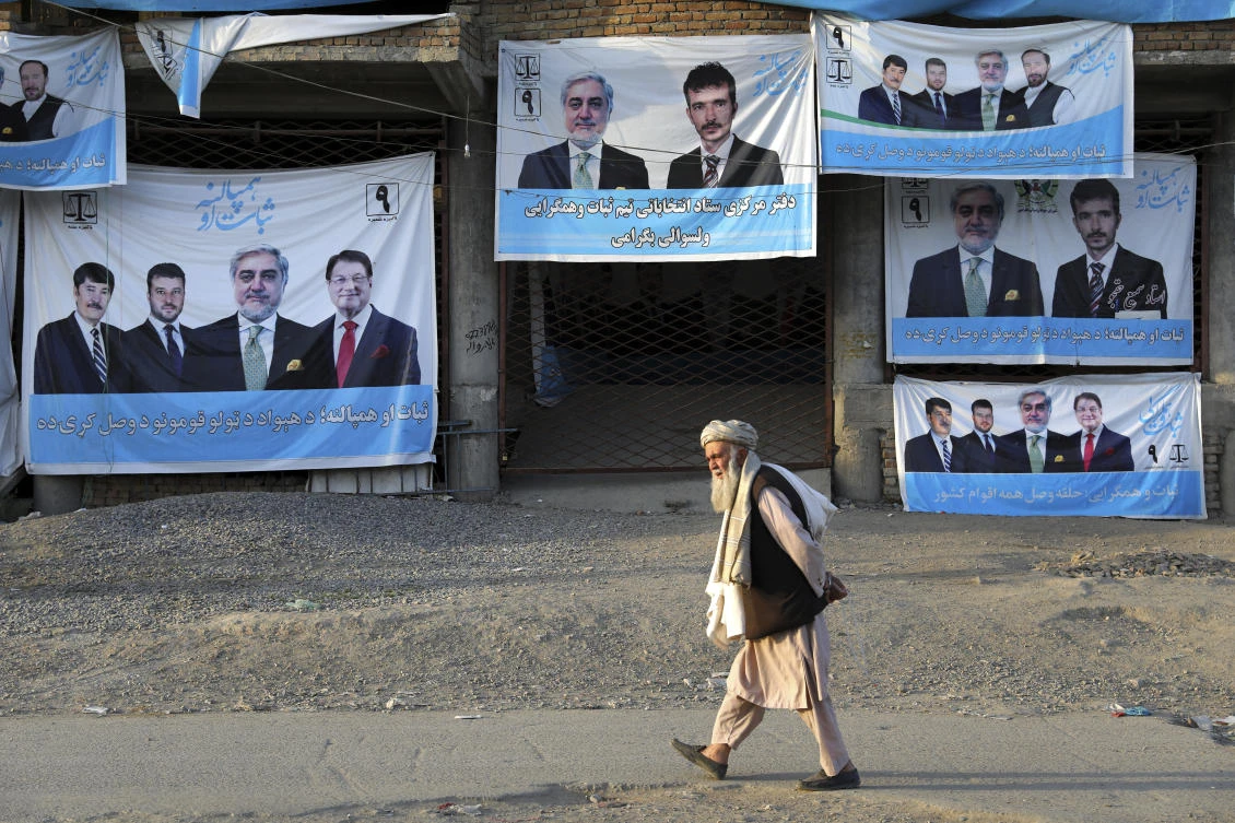 Millions of Afghans are expected to go to the polls on Saturday to elect a new president, despite an upsurge of violence in the weeks since the collapse of a US-Taliban deal to end America’s longest war, and the Taliban warning voters to say away from the polls. (AP)