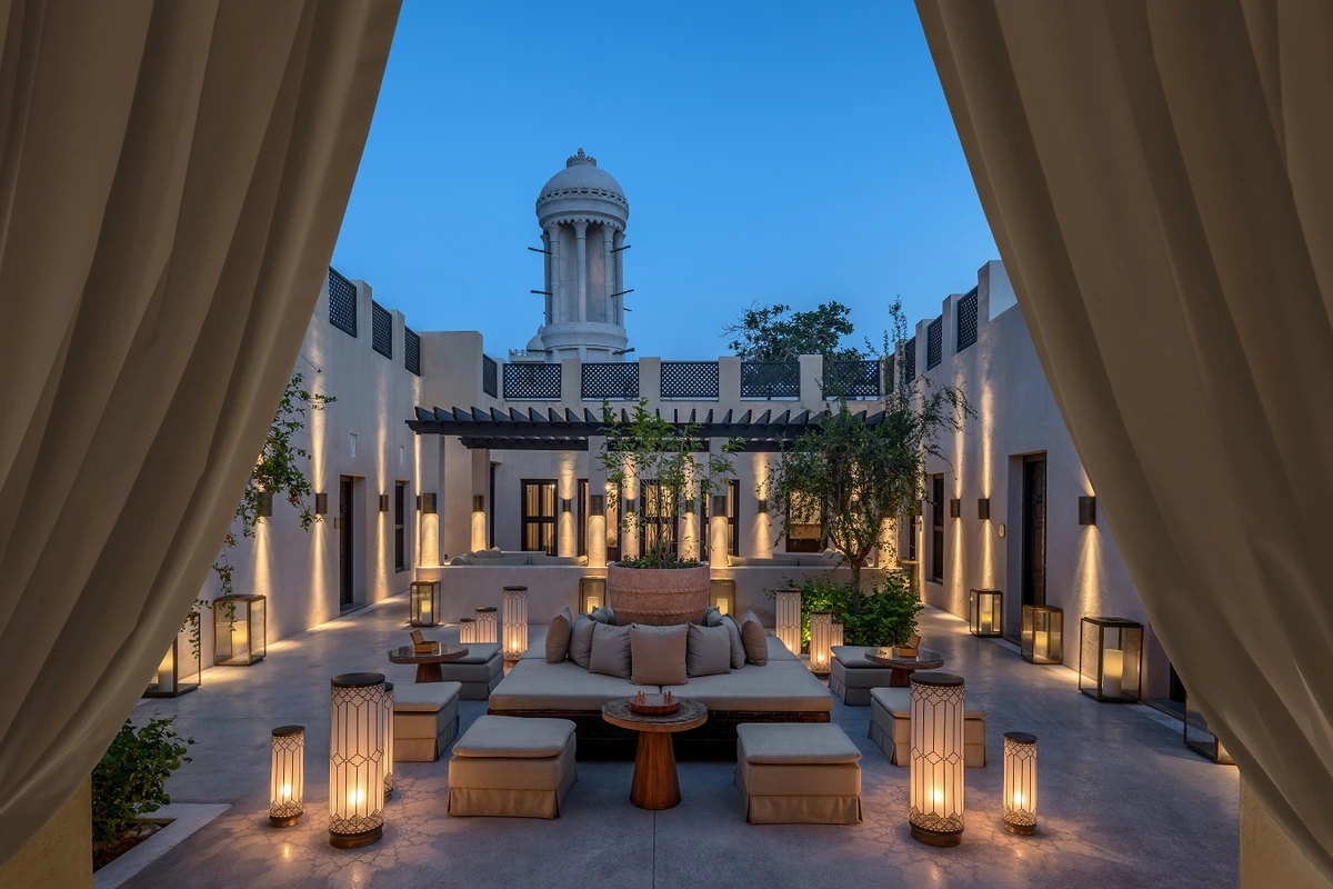 Step into Sharjah’s newly opened Al Bait hotel and you will leave the snaking traffic behind for a tranquil oasis of old worldly charm. (Supplied)