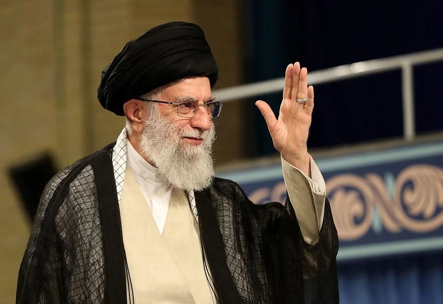 Ayatollah Ali Khamenei spoke Thursday, a day after Iran’s President Hassan Rouhani attended the UN General Assembly in New York. (File/AFP)