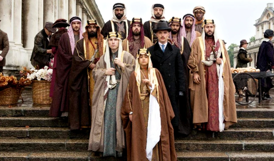 The cast of ‘Born a King’ includes a number of Saudi actors and crew, with filming taking place between the Kingdom and the UK. (Social media photo)