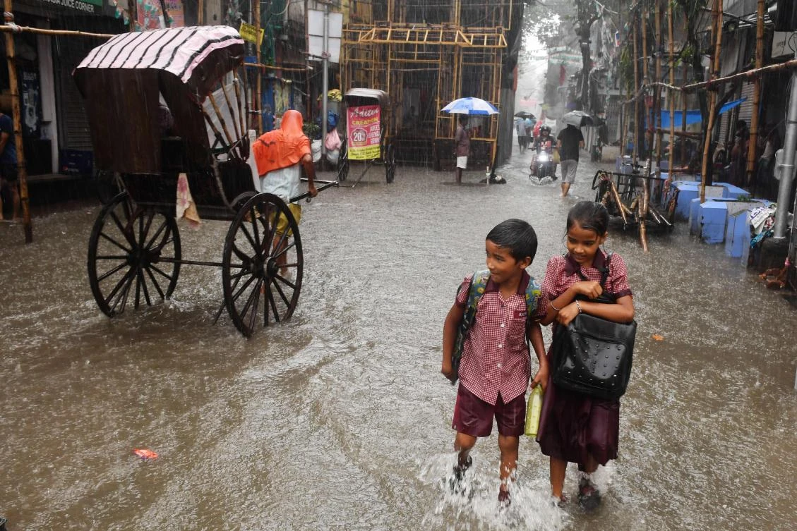 Senior Indian weather department officials said this month that monsoon rains were likely to be above average for the first time in six years. (AFP)